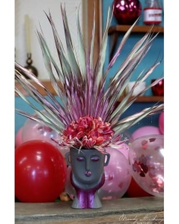 Abstract Art Flower Arrangement