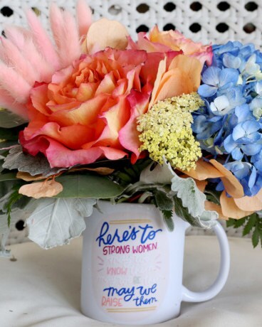 Here's to Strong Women Flower Arrangement