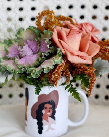 Cowgirl Flower Arrangement