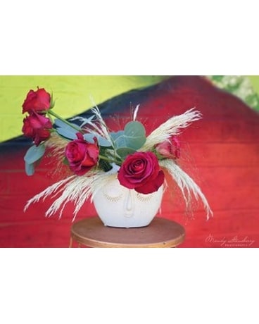 Abstract Art Flower Arrangement