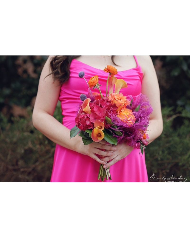 Vivid & Vibrant Bouquet in Edmond OK - Madeline's Flower Shop