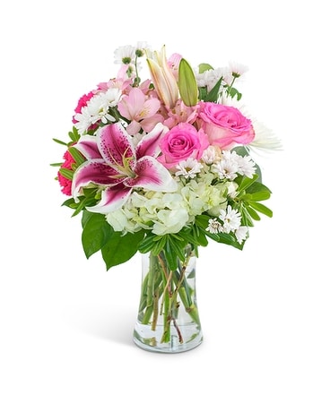 watercolor memory Flower Arrangement