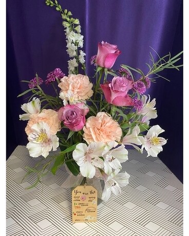 You are the..... Flower Arrangement