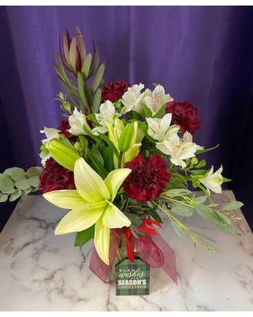 Warm Wishes Flower Arrangement