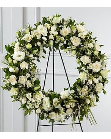 The Splendor™ Wreath Flower Arrangement