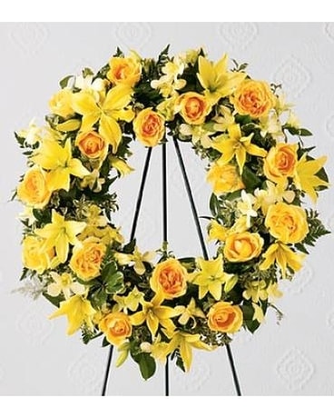 The Ring of Friendship™ Wreath Flower Arrangement