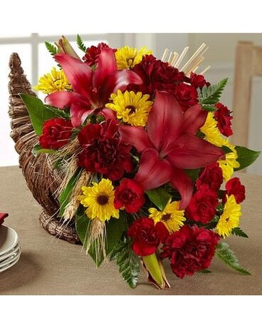 The Fall Harvest Cornucopia by Better Homes and Ga Flower Arrangement