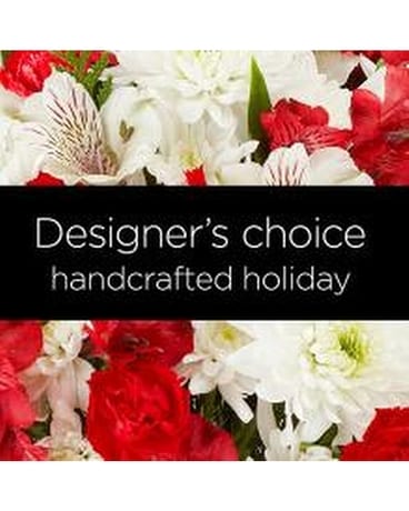 Holiday Colors Florist Designed Bouquet Flower Arrangement