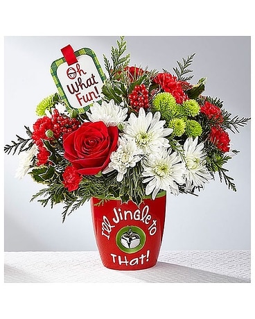 FTD I'll Jingle to that Bouquet Flower Arrangement