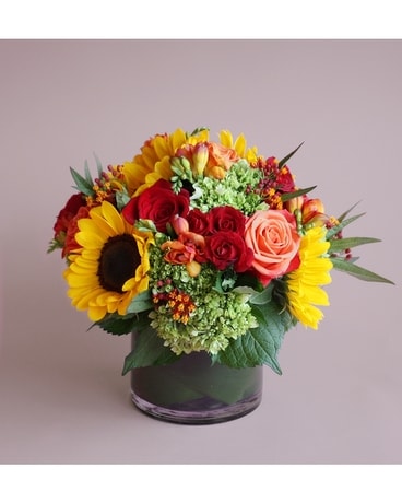 Fall Pavé Flower Arrangement