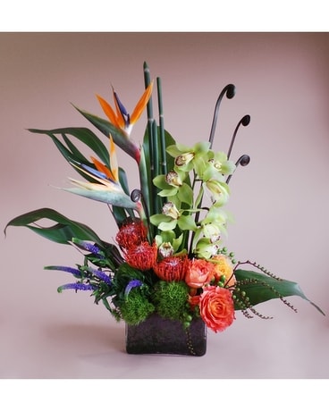 Tropical Inspirations Flower Arrangement