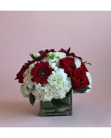 White Hot Flower Arrangement