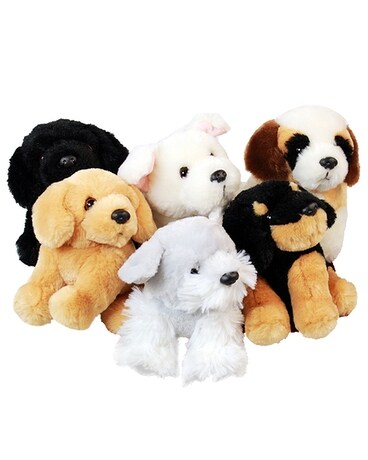 Plush Animal - 6 in Cuddle Pups Gifts