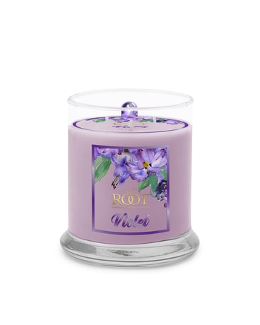Candle - La Fleur Large Violet Gifts