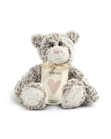 Plush Animal - Mini Giving Bear 4 Pink Heart Gifts
