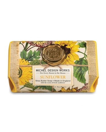 Soap - 17 Michel Design Works Sunflower Large Bar Gifts