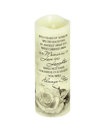 Candle - Pillar 18 - Angels' Arms Gifts