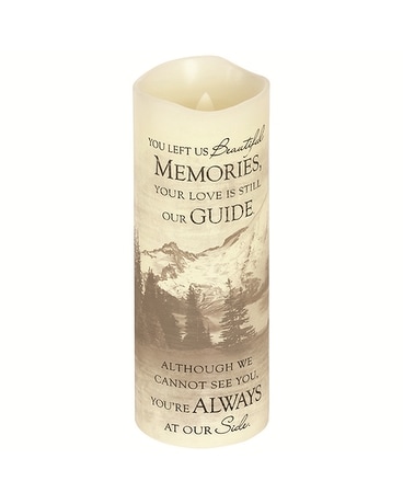 Candle - Pillar 19 - Beautiful Memories Gifts