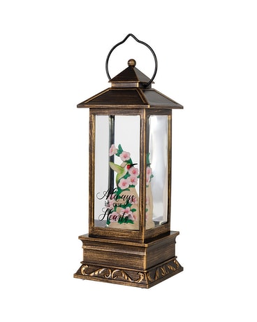Lantern - Water Glitter - Hummingbird Gifts