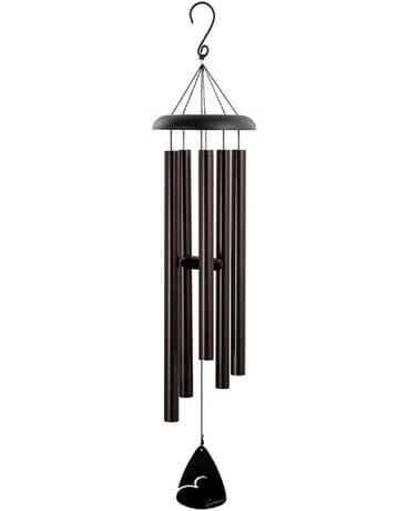 Wind Chime - 44 Flecked Black Gifts