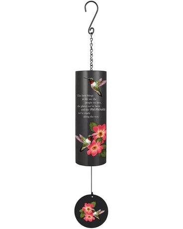 Wind Chime - 36 in Black Cylinder - Best Things Gifts