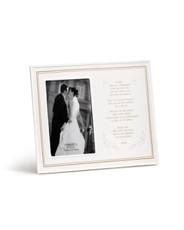 Wedding Prayer Picture Frame Flower Arrangement