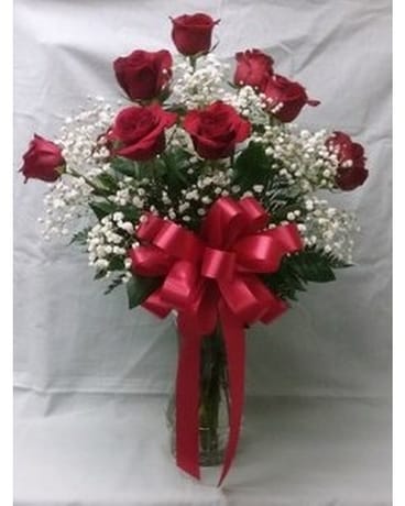 LF - Our Gorgeous Red Roses Flower Arrangement