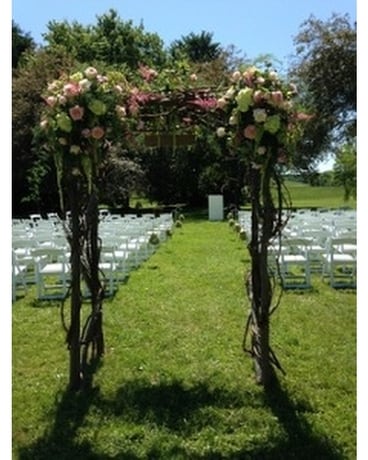 Ceremony Flowers - 3 Flower Arrangement