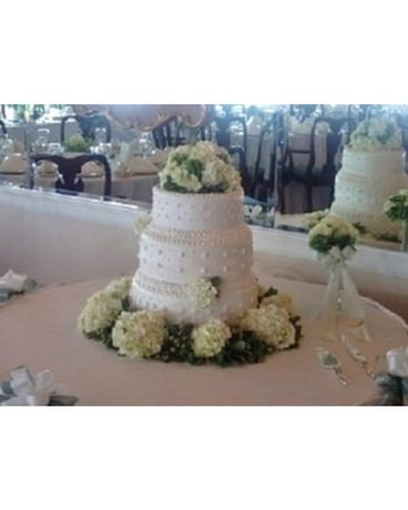 Cake - 5 Flower Arrangement