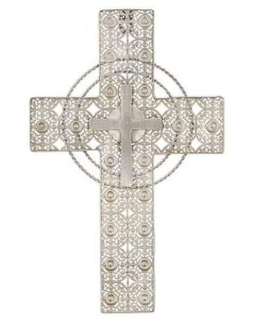 Cross - Lace 1 Flower Arrangement
