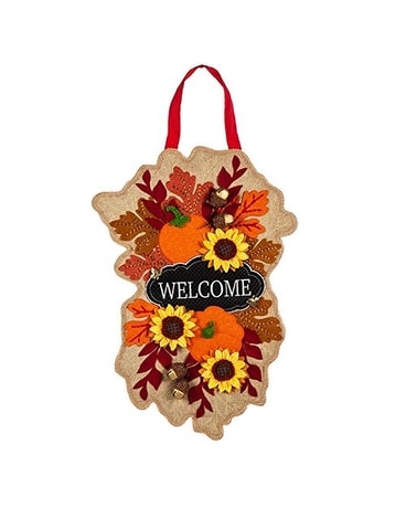 Door Decor - Fall Floral Welcome Gifts