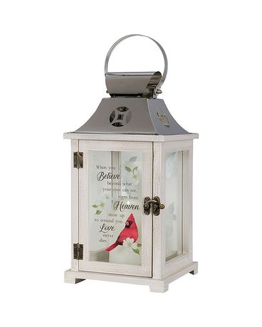 Lantern - Cardinal - Love Never Dies  Large Gifts