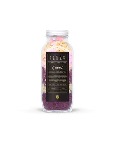 Bath - Finch Berry Garnet Fizzy Salt Soak Gifts