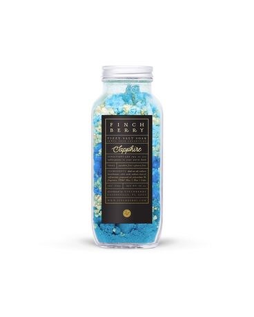 Bath - Finch Berry Sapphire Fizzy Salt Soak Gifts