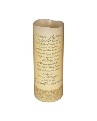 Candle - Pillar 10 Amazing Grace Gifts