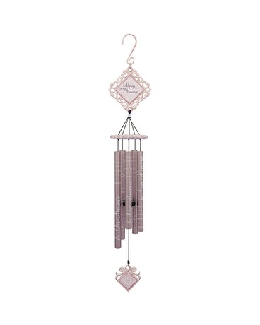 Wind Chime - 35 Vintage White Beautiful Memories Gifts