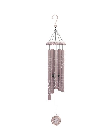 Wind Chime - 40 Vintage White God Called You Home Gifts