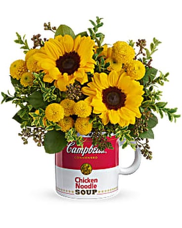Campbell's® Warm Wishes Bouquet by Teleflora Flower Arrangement