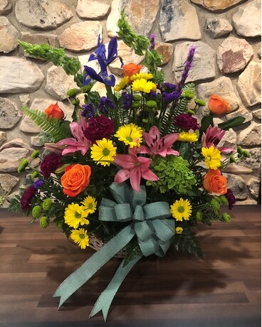 Home sweet home Basket Arrangement