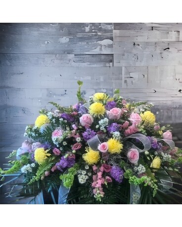 CC2B Funeral Casket Spray Flowers