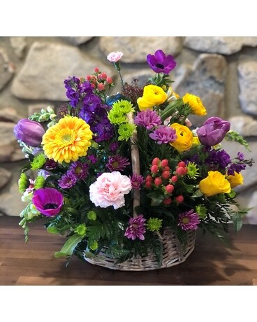 Blossom Basket Arrangement