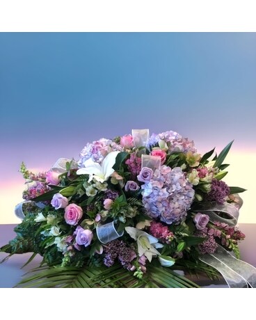 Z7 Funeral Casket Spray Flowers
