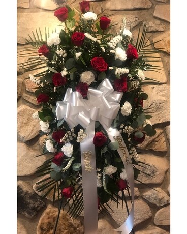 Serenity standing Funeral Arrangement