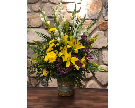 Thoughts and prayers standard Funeral Arrangement