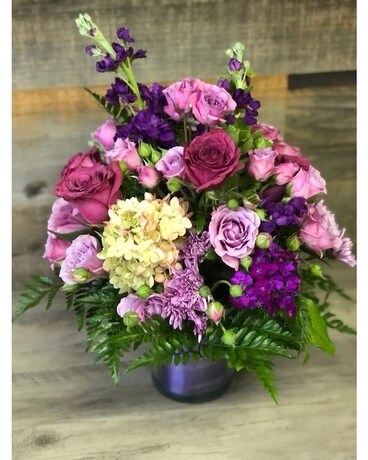 Lavender Love Bouquet Flower Arrangement
