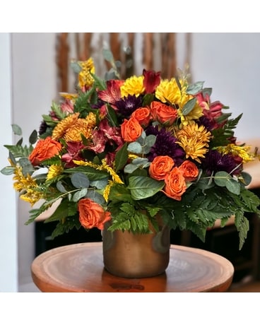 Harvest Blooms Flower Arrangement