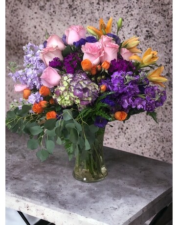 Sweet Spring Basket Arrangement