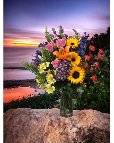 Rainbow skies Flower Arrangement