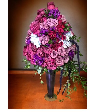 Lavish Lavender Flower Arrangement