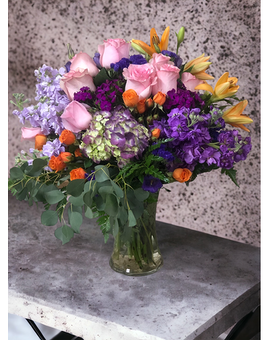 Sweet Spring Basket Arrangement